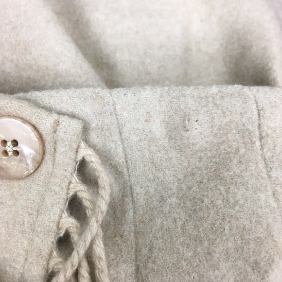 EXPRESS Vintage Skirt Maxi Wool Cashmere Fringe Wrap Southwestern Ranch Style 6 - Picture 8 of 9